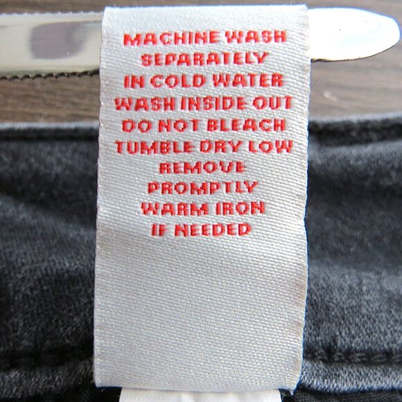 Molly & Isadora Leroy Black Wash Ankle Skinny Jeans Size 16W - Picture 13 of 15